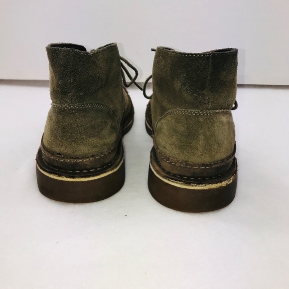 Clark’s Green Suede Boots - Picture 6 of 8